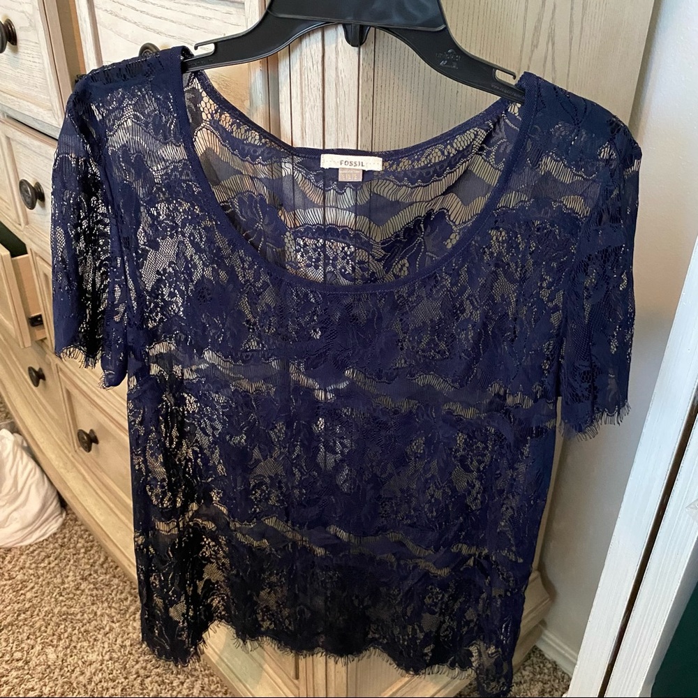 Fossil Lace Blouse